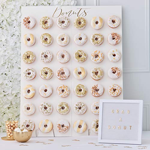 Ginger Ray- Wall Party Wedding Adorno, Color dorado (GO-133)