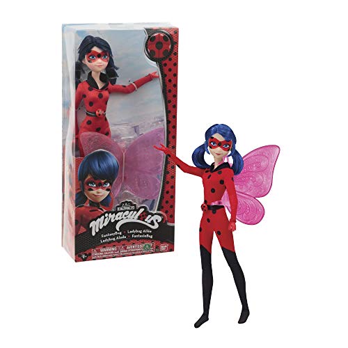 Giochi Preziosi Miraculous - Personaje con Accesorios, Multicolor, 27 cm Ladybug (alas) 27 cm Multicolor