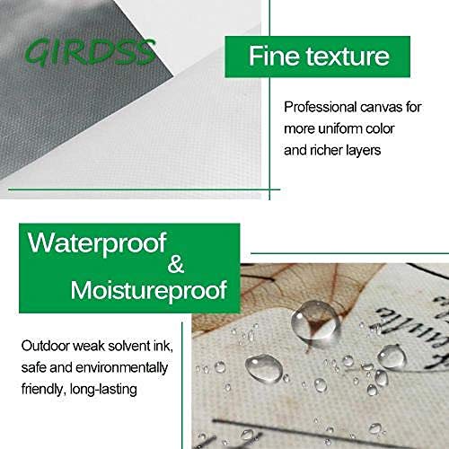 GIRDSSC Cuadros Decoracion Salon Modernos 5 Piezas Lienzo Grandes XXL Murales Pared Hogar Pasillo Decor Abstracto Carnicería Vs. Parásito  Enmarcado Innovador Regalo