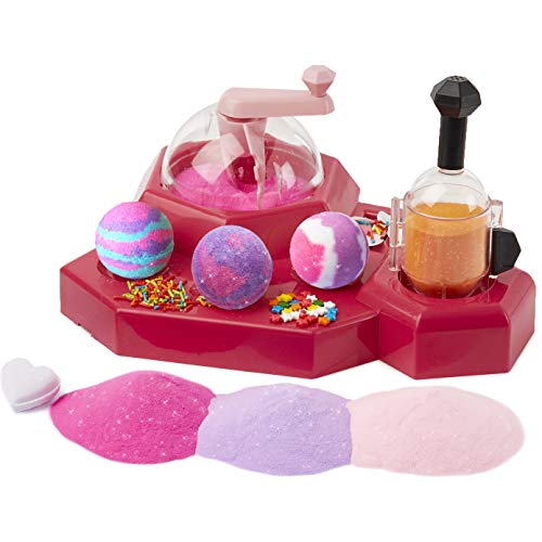 Girl Tribe Kit para Hacer Bombas De Baño | Juego de Bombas de Baño Efervescentes con Moldes | Juegos Educativos para Niñas | Kit de Manualidades | Regalos Originales