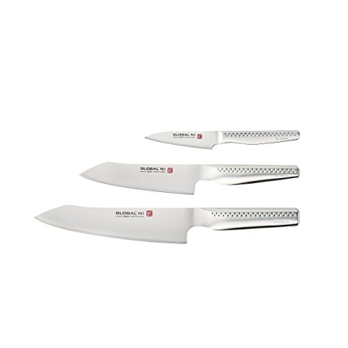 GLOBAL NI 3-pc. Knife Set (GN-009,GNM-07,GNFS-01)