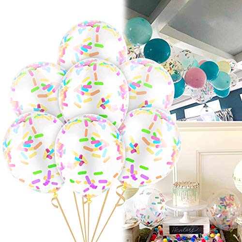 globos confeti colores,paquete de globos de confeti,globos de látex de confeti,globos de confeti transparente,globos de confeti para decoraciones fiesta cumpleaños