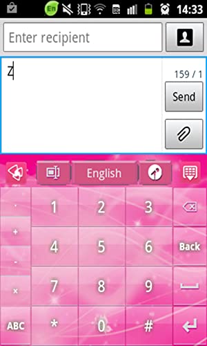 GO Keyboard Pink Dream