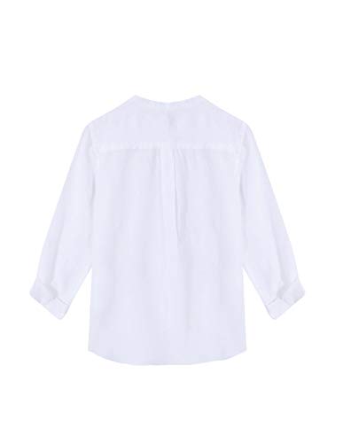 Gocco Camisa Cuello Mao, Blanco (Blanco S02cmlca301wa), 2 años (Tamaño del Fabricante: T: 2-3) para Niños