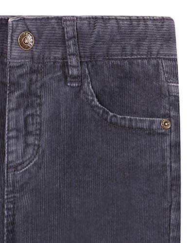 Gocco Pantalon Basico Pana, Gris (Gris Oscuro Gj), 5-6 años para Niños