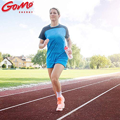 GoMo ENERGY® Bebida deportiva isotónica sin azúcar | Recarga de fuerza y recuperación corporal |Regeneración durante y después de la actividad física| Bebida energética | SPORTS RECHARGE 30 porciones