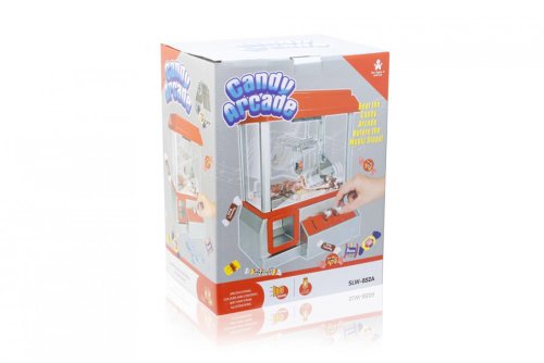 Goods & Gadgets Máquina de Caramelos máquina de Caramelos Pinza de Caramelos Pinza de Pinzas máquina tragaperras roja