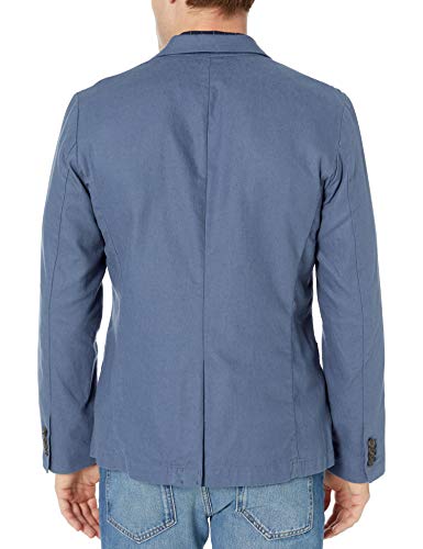 Goodthreads - Americana de lino de corte ajustado para hombre, Mezclilla, US L (EU L)
