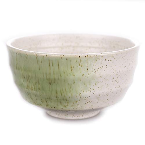 Goodwei Juego de Té Matcha para dos – Bol de té y batidor incl. Caja de regalo (blanco)
