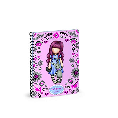 Gorjuss Libreta, 80 Hojas Cuadriculadas, A5