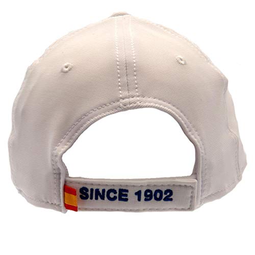 GORRA REAL MADRID PRODUCTO OFICIAL- BLANCA 2017-2018 ADULTOS