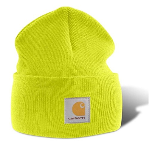 Gorro de invierno Carhartt para él y para ella, OFA, 100% acrílico, elástico (Gris Oscuro)
