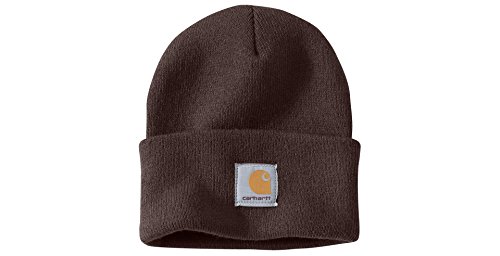 Gorro de invierno Carhartt para él y para ella, OFA, 100% acrílico, elástico (Verde Oscuro)