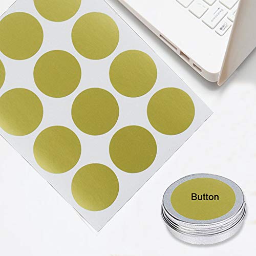 gotyou 20 Piezas Pequeña Caja de Aluminio,Latas de Aluminio Vacías Latas de Metal Mini Latas de Contenedor de Tarros Cosméticos,Ideal para Objetos Pequeños,Especias, Dulces(30ml+60ml)