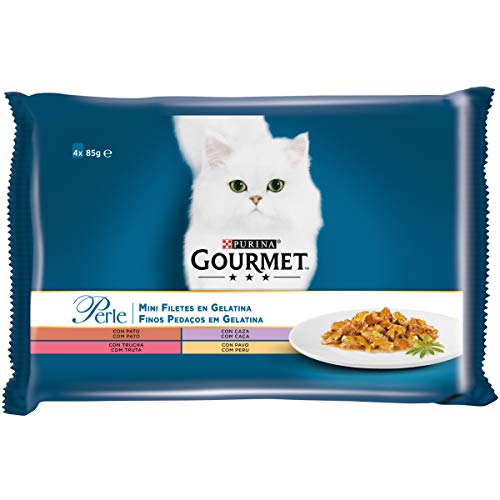 Gourmet - Perle Finas Láminas en Gelatina Pack Surtido sobres 4 x 85 g - 340 g