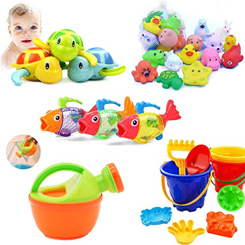 gousheng Juguetes De BañO Juguetes De BañO Lindos Herramientas De Ducha para BañO De BebéS Juguetes De Agua para NiñOs