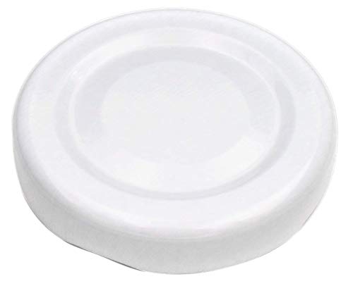 gouveo Juego de 36 tarros "Mini" 40 ml con cierre giratorio TO 43 blanco, tarros de almacenamiento, tarros de mermelada, tarros de conserva, tarros de especias, tarros de inversión