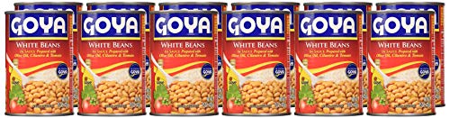 Goya Alubias Blancas Guisadas, 425 g, Pack de 12