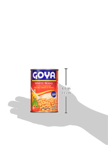 Goya Alubias Blancas Guisadas, 425 g, Pack de 12