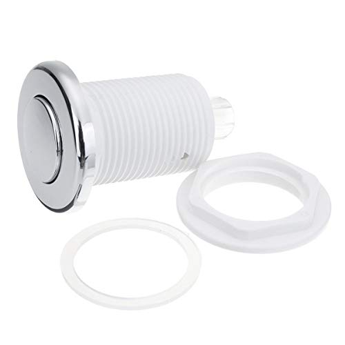 GOZAR Interruptor De Botón De Desechador De Basura Juego De Interruptor De Aire para Bañera SPA Interruptor De Basura - 32Mm