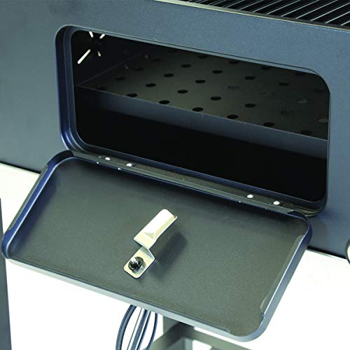 Gran barbacoa portátil parrilla al carbón americano con área 60x45cm de cocina