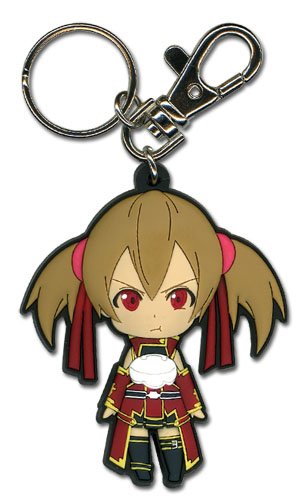 Gran Entretenimiento Oriental Sword Art Online – Angry Silica SD PVC Llavero