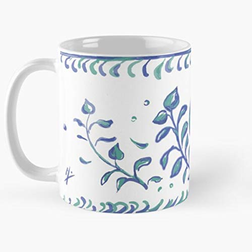 Granada Pottery - Albayzin Style Symbol Of Life Love Luck Classic Mug Funny Gift Coffee Tea Cup White 11 Oz The Best Gift For Holidays