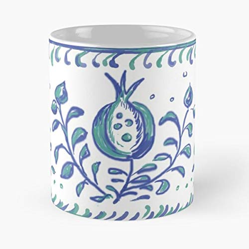 Granada Pottery - Albayzin Style Symbol Of Life Love Luck Classic Mug Funny Gift Coffee Tea Cup White 11 Oz The Best Gift For Holidays