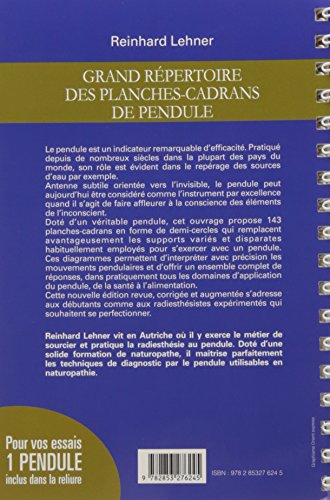 Grand répertoire des planches-cadrans de pendule : Avec un pendule (Hors collection)