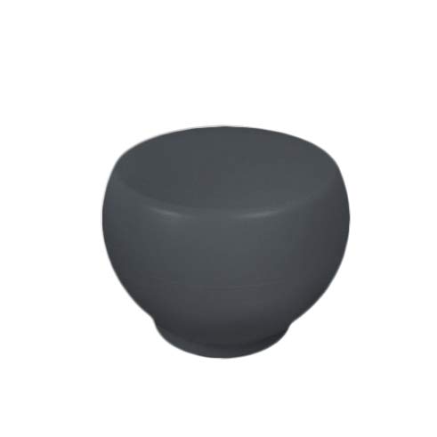 Grandecoracion.com Mesa Exterior - Interior, mesita Auxiliar Color Gris Oscuro, Modelo OU