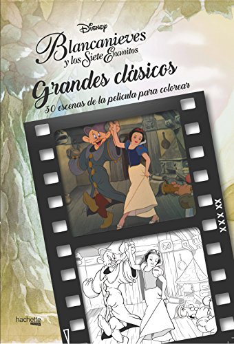 Grandes clásicos Disney para colorear-Blancanieves y los siete enanitos (Hachette Heroes - Disney - Colorear)