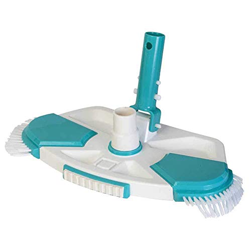 Gre 40017N - Limpiafondos Manual de Piscina, Ovalado Rotativo