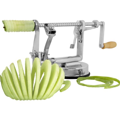 GreatGadgets Deluxe - Utensilio de Aluminio para pelar Manzanas