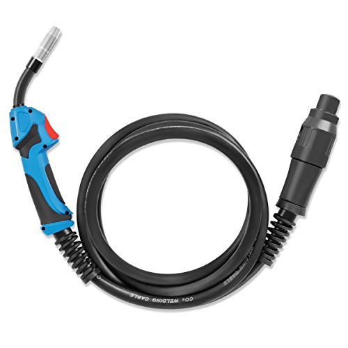 GREENCUT MMG185 - Soldador inverter electrico hilo continuo con gas turbo ventilado, 185A, Potencia Regulable, con Tecnología iGBT Máquina de Soldadora Portátil