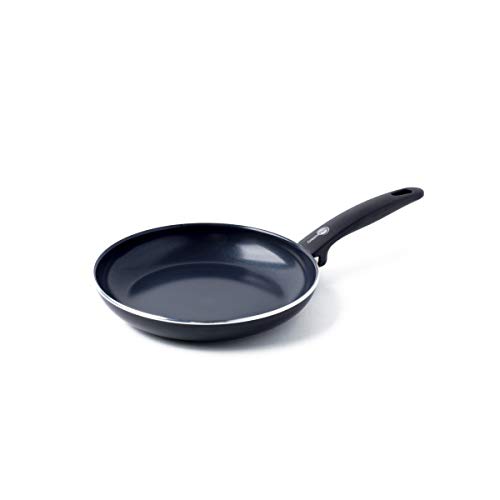 GreenPan Cambridge Infinity Sartén Antiadherente de cerámica, Aluminio, Negro, 20 cm