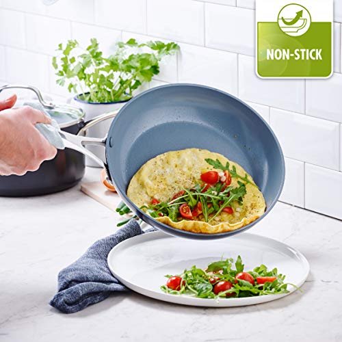 GreenPan Venice - Sartén, aluminio anodizado acero inoxidable, 20 cm - Frypan