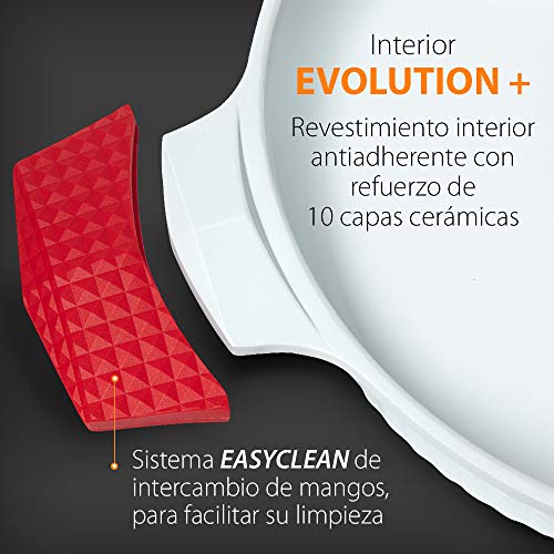 GRIDINLUX. Batería de Cocina 22 Piezas. Incluye Accesorios, Materiales Calidad Premium. Resistente, Cerámica y Antiadherente, Utensilios, Set Cacerolas, Apta para todo tipo de Cocinas, Fácil limpieza
