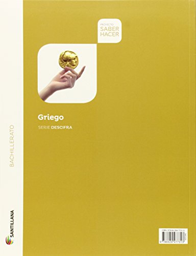 GRIEGO SERIE DESCIFRA BTO SABER HACER - 9788429477313