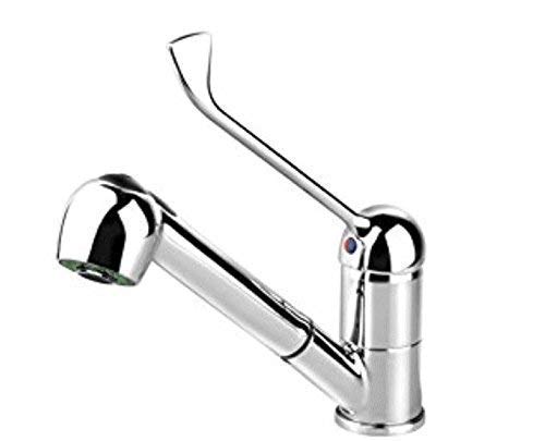 GRIFO COCINA EXTRAIBLE CON MANETA MEDICAL SERIE M-5
