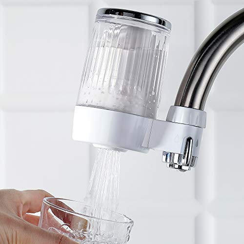 Grifo purificador de agua grifo cocina ABS material purificador de agua doble salida conveniente para estándar grifo