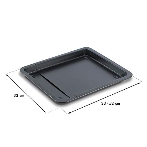 Grizzly Bandeja Universal para horno extensible - 33-52 cm - antiadherente