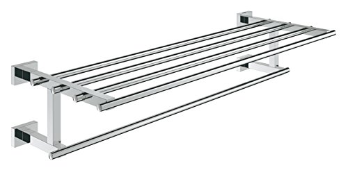 Grohe Essentials Cube - Toallero múltiple , 600 mm, fijación empotrada (Ref. 40512001)