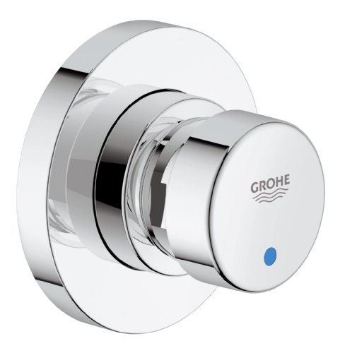 Grohe Euroeco Cosmopolitan T - Grifo mural de ducha 1/2" Temporizado, color cromo (Ref.36268000)