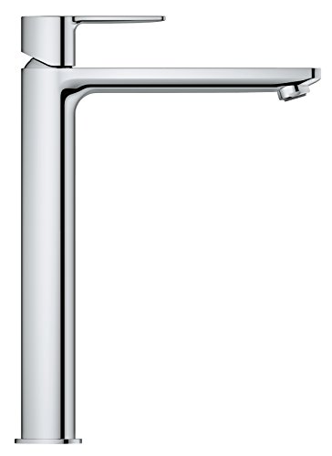 Grohe Lineare - Grifo de lavabo, monomando con caño extra alto, para lavabos tipo bol de sobremueble (Ref. 23405001)