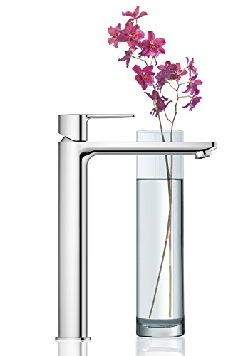 Grohe Lineare - Grifo de lavabo, monomando con caño extra alto, para lavabos tipo bol de sobremueble (Ref. 23405001)