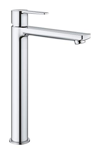 Grohe Lineare - Grifo de lavabo, monomando con caño extra alto, para lavabos tipo bol de sobremueble (Ref. 23405001)