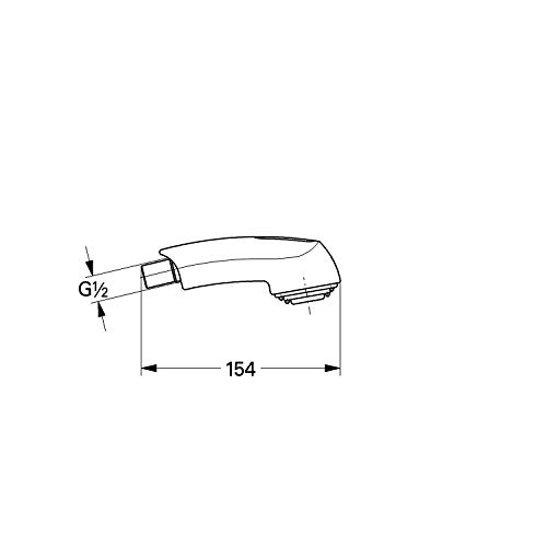 Grohe Recambios - Recambio de Teleducha para grifos de cocina (Ref. 46312IE0)