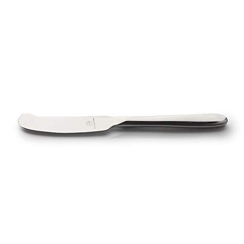 Grunwerg Windsor Carded Windsor - Cuchillo para Mantequilla con Carta, Acero Inoxidable, Pulido Brillante, 16 x 2 x 0.5 cm