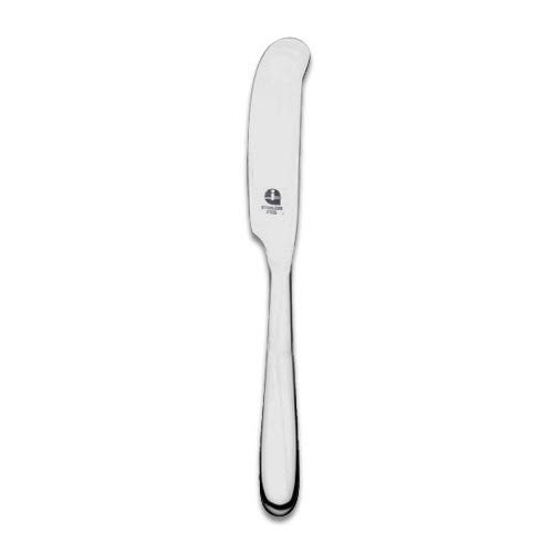 Grunwerg Windsor Carded Windsor - Cuchillo para Mantequilla con Carta, Acero Inoxidable, Pulido Brillante, 16 x 2 x 0.5 cm