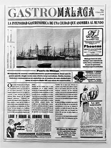 GRUPOHORECA DISTRIBUCION CANAL HORECA Papel Periódico Alimentario 25X31 Antigrasa - 500 Unidades Mod.-Gastro Málaga